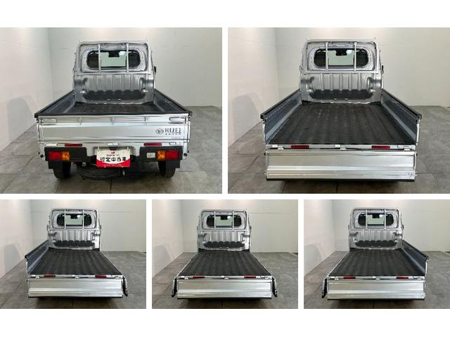 ハイゼットトラックスタンダード　パートタイム４ＷＤ　５ＭＴ　コーナーセンサー衝突被害軽減ブレーキ　コーナーセンサー　パートタイム４ＷＤ　ＡＭ／ＦＭラジオ　マニュアルエアコン　マニュアルレベリング　エコアイドル　ゲートプロテクター　荷台ゴムマット（滋賀県）の中古車