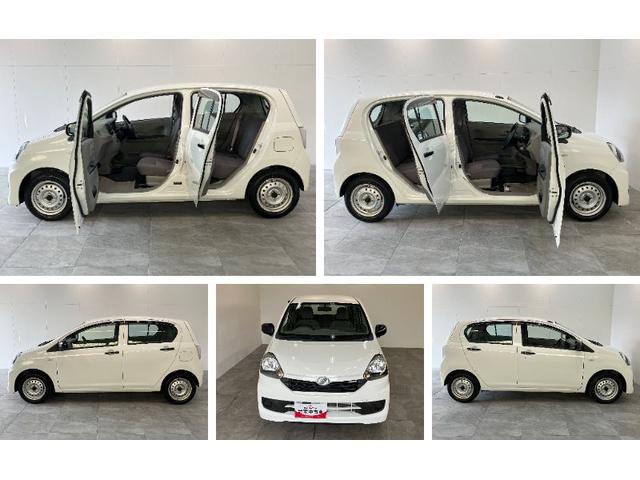 ミライースＤ　エコアイドル　走行５千キロ台　車検整備付マニュアルエアコン　マニュアルレベリング　パワーウインドウ　デジタルメーター　エコアイドル　　タイヤ４本新品交換済み（滋賀県）の中古車