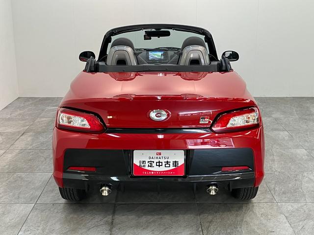 コペンＧＲスポーツ　フルセグナビ　前後ドラレコ　レカロ　ＢＢＳＧＲ専用サスペンション　フルセグナビ　バックカメラ　ＤＶＤ　Ｂｌｕｅｔｏｏｔｈ　ＵＳＢ　ドラレコ　ＭＯＭＯハンドル　パドルシフト　レカロシート　ＢＢＳアルミ　シートヒーター　ルーフカーボンラッピング（滋賀県）の中古車