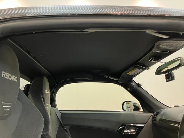 コペンＧＲスポーツ　フルセグナビ　前後ドラレコ　レカロ　ＢＢＳＧＲ専用サスペンション　フルセグナビ　バックカメラ　ＤＶＤ　Ｂｌｕｅｔｏｏｔｈ　ＵＳＢ　ドラレコ　ＭＯＭＯハンドル　パドルシフト　レカロシート　ＢＢＳアルミ　シートヒーター　ルーフカーボンラッピング（滋賀県）の中古車