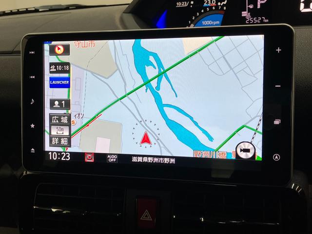 タントカスタムＸ　９型フルセグナビ　バックカメラ　車検整備付衝突被害軽減ブレーキ　コーナーセンサー　９型フルセグナビ　Ｂｌｕｅｔｏｏｔｈ　ＤＶＤ　ＵＳＢ　バックカメラ　前後ドラレコ　両側電動スライドドア　前席シートヒーター　ＬＥＤ　スマートキー　エコアイドル（滋賀県）の中古車