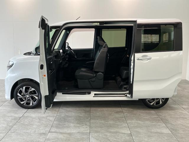 タントカスタムＸ　９型フルセグナビ　バックカメラ　車検整備付衝突被害軽減ブレーキ　コーナーセンサー　９型フルセグナビ　Ｂｌｕｅｔｏｏｔｈ　ＤＶＤ　ＵＳＢ　バックカメラ　前後ドラレコ　両側電動スライドドア　前席シートヒーター　ＬＥＤ　スマートキー　エコアイドル（滋賀県）の中古車