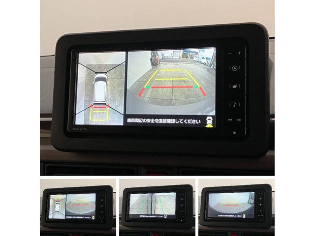 ムーヴキャンバスセオリーＧ　フルセグナビ　パノラマカメラ　前後ドラレコ衝突被害軽減ブレーキ　コーナーセンサー　フルセグナビ　ＤＶＤ再生　Ｂｌｕｅｔｏｏｔｈ　ＵＳＢ　パノラマカメラ　両側電動スライドドア　ＬＥＤ　前席シートヒーター　オートエアコン　ビタースタイル（滋賀県）の中古車