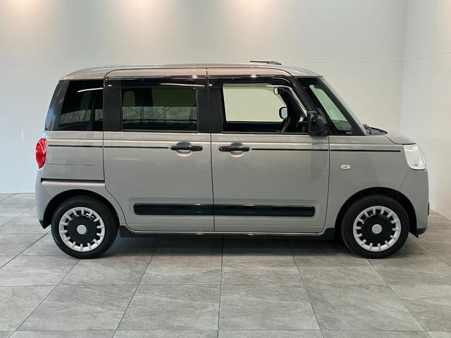 ムーヴキャンバスセオリーＧ　フルセグナビ　パノラマカメラ　前後ドラレコ衝突被害軽減ブレーキ　コーナーセンサー　フルセグナビ　ＤＶＤ再生　Ｂｌｕｅｔｏｏｔｈ　ＵＳＢ　パノラマカメラ　両側電動スライドドア　ＬＥＤ　前席シートヒーター　オートエアコン　ビタースタイル（滋賀県）の中古車