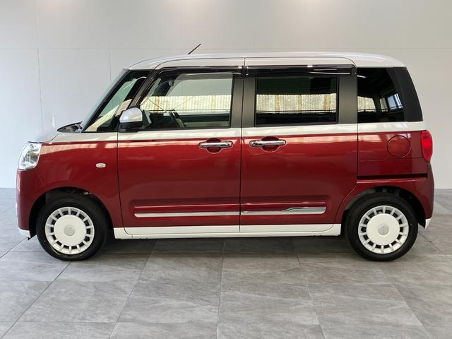 ムーヴキャンバスストライプスＧ　９型ディスプレイオーディオ　駐車支援システム衝突被害軽減ブレーキ　コーナーセンサー　９型ディスプレイオーディオ　フルセグ　Ｂｌｕｅｔｏｏｔｈ　ＵＳＢ　パノラマカメラ　前後ドラレコ　　両側電動スライドドア　前席シートヒーター駐車支援システム（滋賀県）の中古車