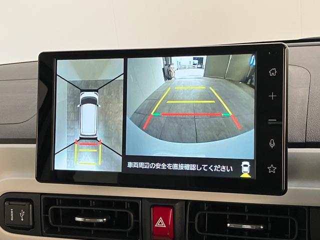 ムーヴキャンバスストライプスＧ　９型ディスプレイオーディオ　駐車支援システム衝突被害軽減ブレーキ　コーナーセンサー　９型ディスプレイオーディオ　フルセグ　Ｂｌｕｅｔｏｏｔｈ　ＵＳＢ　パノラマカメラ　前後ドラレコ　　両側電動スライドドア　前席シートヒーター駐車支援システム（滋賀県）の中古車