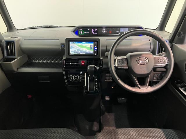 タントカスタムＲＳセレクション　ターボ　フルセグナビ　バックカメラ衝突被害軽減ブレーキ　コーナーセンサー　フルセグナビ　Ｂｌｕｅｔｏｏｔｈ　ＤＶＤ再生　ＵＳＢ　バックカメラ　ドラレコ　両側電動スライドドア　前席シートヒーター　ＬＥＤ　レーダークルーズコントロール（滋賀県）の中古車