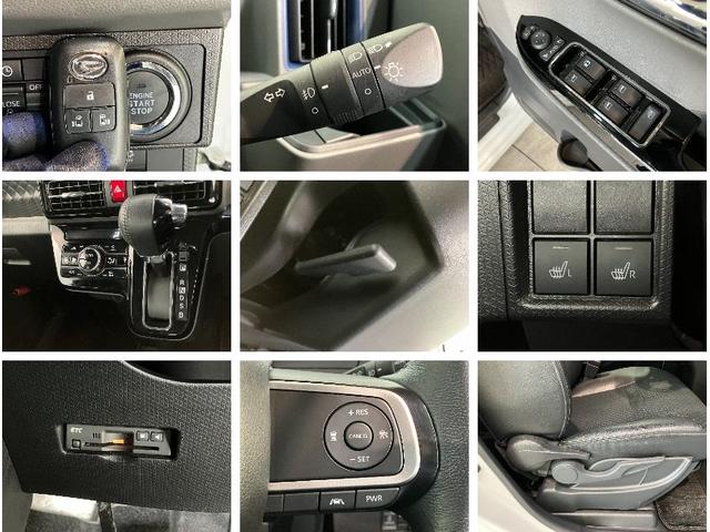 タントカスタムＲＳセレクション　ターボ　フルセグナビ　バックカメラ衝突被害軽減ブレーキ　コーナーセンサー　フルセグナビ　Ｂｌｕｅｔｏｏｔｈ　ＤＶＤ再生　ＵＳＢ　バックカメラ　ドラレコ　両側電動スライドドア　前席シートヒーター　ＬＥＤ　レーダークルーズコントロール（滋賀県）の中古車