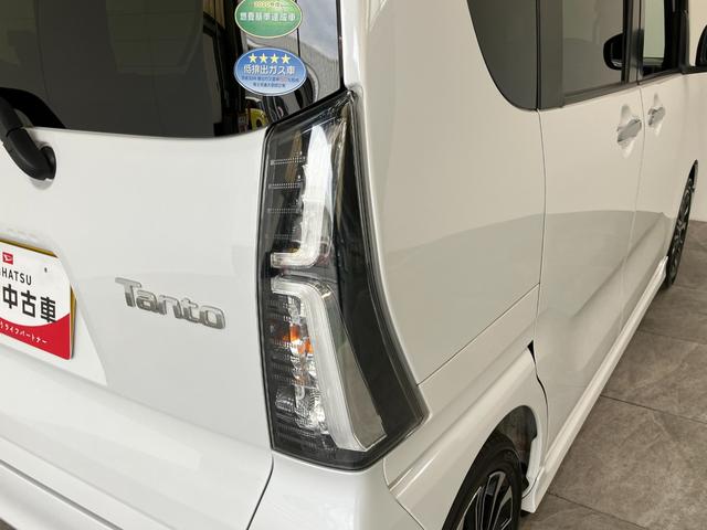 タントカスタムＲＳセレクション　ターボ　フルセグナビ　バックカメラ衝突被害軽減ブレーキ　コーナーセンサー　フルセグナビ　Ｂｌｕｅｔｏｏｔｈ　ＤＶＤ再生　ＵＳＢ　バックカメラ　ドラレコ　両側電動スライドドア　前席シートヒーター　ＬＥＤ　レーダークルーズコントロール（滋賀県）の中古車