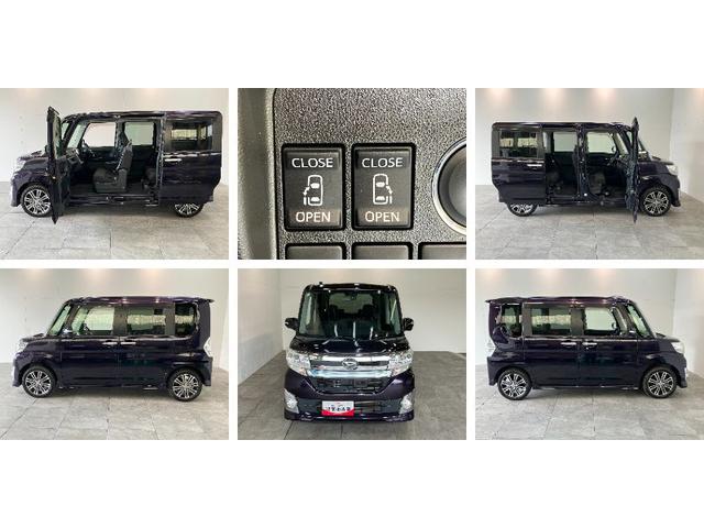 タントカスタムＲＳ　ＳＡ　４ＷＤ　ターボ　８型ナビ　ドラレコ衝突被害軽減ブレーキ　８型フルセグナビ　Ｂｌｕｅｔｏｏｔｈ　ＤＶＤ再生　ＵＳＢ　バックカメラ　ドラレコ　ＥＴＣ　両側電動スライドドア　ＬＥＤ　オートライト　オートエアコン　スマートキー　エコアイドル（滋賀県）の中古車