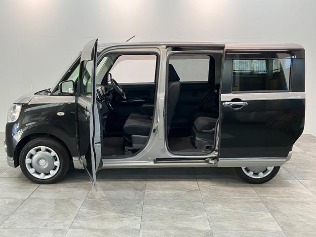 ムーヴキャンバスＧメイクアップＳＡ２　４ＷＤ　フルセグナビ　両側パワスラ衝突被害軽減ブレーキ　フルセグナビ　ＤＶＤ再生　Ｂｌｕｅｔｏｏｔｈ　ＵＳＢ　ＥＴＣ　両側電動スライドドア　ＬＥＤ　オートライト　オートエアコン　スマートキー　電動格納式ミラー　エコアイドル　４ＷＤ（滋賀県）の中古車