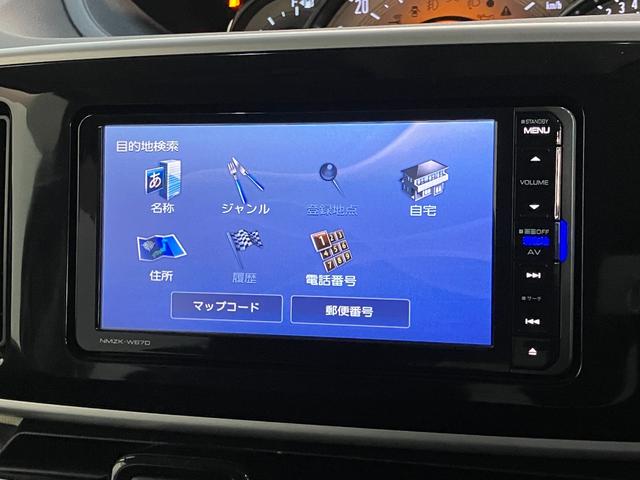 ムーヴキャンバスＧメイクアップＳＡ２　４ＷＤ　フルセグナビ　両側パワスラ衝突被害軽減ブレーキ　フルセグナビ　ＤＶＤ再生　Ｂｌｕｅｔｏｏｔｈ　ＵＳＢ　ＥＴＣ　両側電動スライドドア　ＬＥＤ　オートライト　オートエアコン　スマートキー　電動格納式ミラー　エコアイドル　４ＷＤ（滋賀県）の中古車