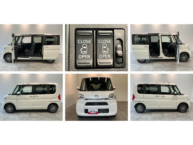 タントＸ　ＶＳ　ＳＡ３　フルセグナビ　パノラマカメラ　ドラレコ衝突被害軽減ブレーキ　フルセグナビ　Ｂｌｕｅｔｏｏｔｈ　ＤＶＤ再生　ＵＳＢ　パノラマカメラ　ドラレコ　ＥＴＣ　両側電動スライドドア　シートヒーター　ＬＥＤ　オートライト　スマートキー　エコアイドル（滋賀県）の中古車