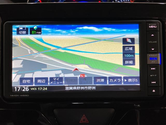 タントＸ　ＶＳ　ＳＡ３　フルセグナビ　パノラマカメラ　ドラレコ衝突被害軽減ブレーキ　フルセグナビ　Ｂｌｕｅｔｏｏｔｈ　ＤＶＤ再生　ＵＳＢ　パノラマカメラ　ドラレコ　ＥＴＣ　両側電動スライドドア　シートヒーター　ＬＥＤ　オートライト　スマートキー　エコアイドル（滋賀県）の中古車