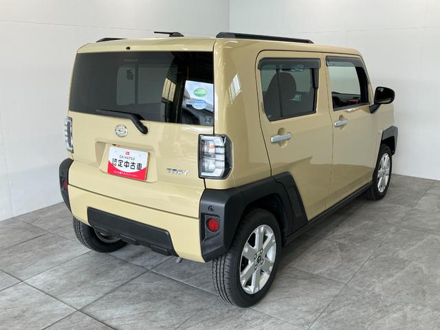 タフトＧ　フルセグナビ　バックカメラ　ドラレコ　コーナーセンサー衝突被害軽減ブレーキ　コーナーセンサー　フルセグナビ　ＤＶＤ再生　Ｂｌｕｅｔｏｏｔｈ　ＵＳＢ　バックカメラ　前後ドラレコ　前席シートヒーター　電動パーキング　ＬＥＤ　タイヤ４本新品交換済み（滋賀県）の中古車