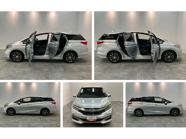 シャトルハイブリッドＸ　フルセグナビ　バックカメラ　車検整備付フルセグナビ　ＤＶＤ再生　Ｂｌｕｅｔｏｏｔｈ　バックカメラ　ＥＴＣ　ＬＥＤ　オートライト　オートエアコン　クルーズコントロール　パドルシフト　スマートキー　電動格納式ミラー　エコアイドル（滋賀県）の中古車