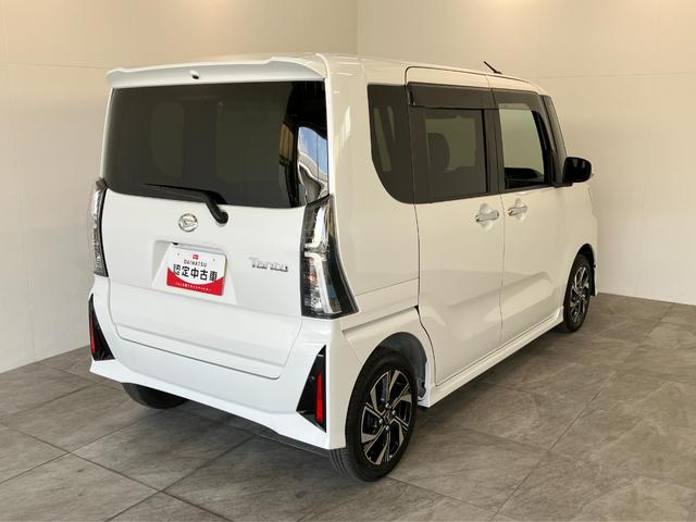 タントカスタムＸ　９型ディスプレイオーディオ　駐車支援システム衝突被害軽減ブレーキ　コーナーセンサー　ディスプレイオーディオ　フルセグ　Ｂｌｕｅｔｏｏｔｈ　ＵＳＢ　パノラマカメラ　両側電動スライドドア　前席シートヒーター　ＬＥＤ　駐車支援システム　スマートキー（滋賀県）の中古車