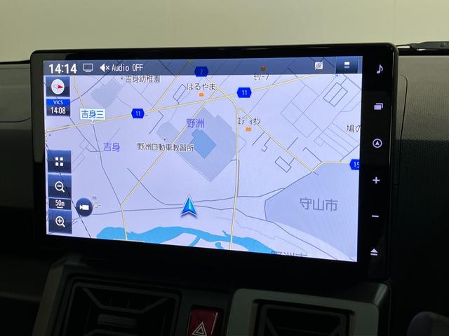 タフトＧダーククロムベンチャー　１０型ナビ　Ｐカメラ　前後ドラレコ衝突被害軽減ブレーキ　コーナーセンサー　１０型フルセグナビ　ＤＶＤ再生　Ｂｌｕｅｔｏｏｔｈ　ＵＳＢ　パノラマカメラ　前後ドラレコ　前席シートヒーター　ＬＥＤ　オートライト　オートエアコン　エコアイドル（滋賀県）の中古車