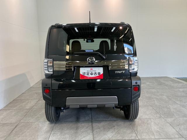 タフトＧダーククロムベンチャー　１０型ナビ　Ｐカメラ　前後ドラレコ衝突被害軽減ブレーキ　コーナーセンサー　１０型フルセグナビ　ＤＶＤ再生　Ｂｌｕｅｔｏｏｔｈ　ＵＳＢ　パノラマカメラ　前後ドラレコ　前席シートヒーター　ＬＥＤ　オートライト　オートエアコン　エコアイドル（滋賀県）の中古車