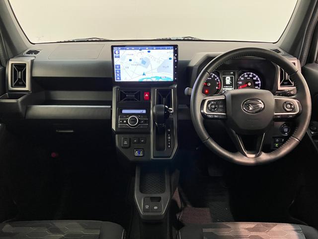 タフトGターボダーククロムベンチャー 10型ナビ 前後ドラレコ衝突被害軽減ブレーキ コーナーセンサー 10型フルセグナビ DVD Bluetooth USB バックカメラ 前後ドラレコ 前席シートヒーター 電動パーキング LED オートライト クルコン ターボ(滋賀県)の中古車