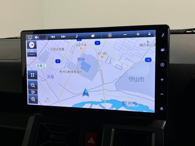 タフトGターボダーククロムベンチャー 10型ナビ 前後ドラレコ衝突被害軽減ブレーキ コーナーセンサー 10型フルセグナビ DVD Bluetooth USB バックカメラ 前後ドラレコ 前席シートヒーター 電動パーキング LED オートライト クルコン ターボ(滋賀県)の中古車