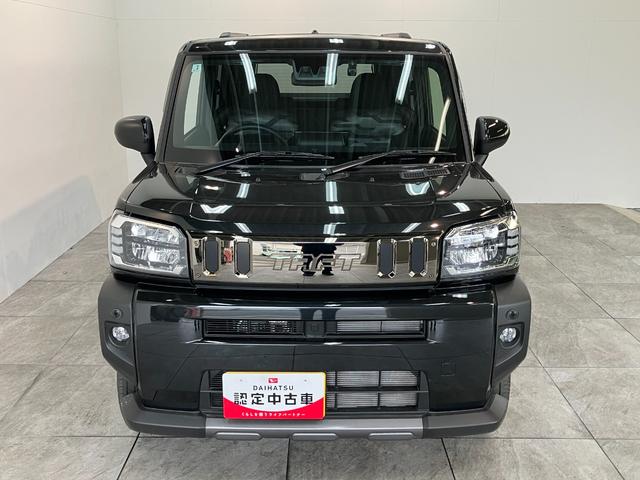 タフトGターボダーククロムベンチャー 10型ナビ 前後ドラレコ衝突被害軽減ブレーキ コーナーセンサー 10型フルセグナビ DVD Bluetooth USB バックカメラ 前後ドラレコ 前席シートヒーター 電動パーキング LED オートライト クルコン ターボ(滋賀県)の中古車