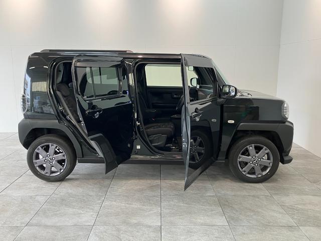 タフトGターボダーククロムベンチャー 10型ナビ 前後ドラレコ衝突被害軽減ブレーキ コーナーセンサー 10型フルセグナビ DVD Bluetooth USB バックカメラ 前後ドラレコ 前席シートヒーター 電動パーキング LED オートライト クルコン ターボ(滋賀県)の中古車