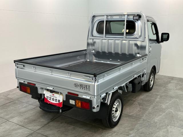 ハイゼットトラックEXT 4WD CVT 9インチディスプレイオーディオ衝突被害軽減ブレーキ コーナーセンサー パートタイム4WD デフロック 9インチディスプレイオーディオ Bluetooth USB バックカメラ 荷台作業灯 4枚リーフスプリング LED スマートキー(滋賀県)の中古車