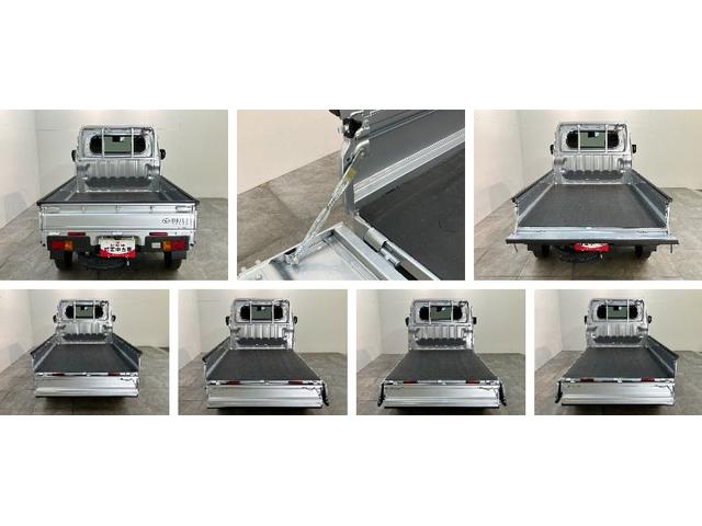 ハイゼットトラックEXT 4WD CVT 9インチディスプレイオーディオ衝突被害軽減ブレーキ コーナーセンサー パートタイム4WD デフロック 9インチディスプレイオーディオ Bluetooth USB バックカメラ 荷台作業灯 4枚リーフスプリング LED スマートキー(滋賀県)の中古車