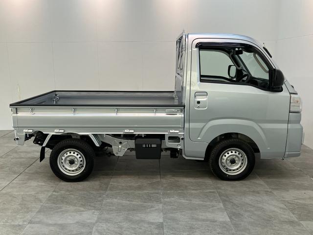 ハイゼットトラックEXT 4WD CVT 9インチディスプレイオーディオ衝突被害軽減ブレーキ コーナーセンサー パートタイム4WD デフロック 9インチディスプレイオーディオ Bluetooth USB バックカメラ 荷台作業灯 4枚リーフスプリング LED スマートキー(滋賀県)の中古車