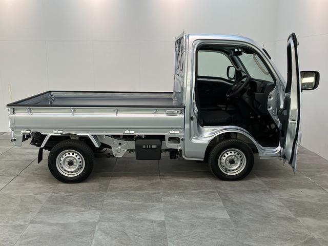 ハイゼットトラックEXT 4WD CVT 9インチディスプレイオーディオ衝突被害軽減ブレーキ コーナーセンサー パートタイム4WD デフロック 9インチディスプレイオーディオ Bluetooth USB バックカメラ 荷台作業灯 4枚リーフスプリング LED スマートキー(滋賀県)の中古車