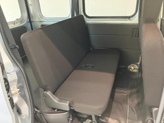 ハイゼットカーゴＤＸ　ＣＶＴ　キーレス　前席パワーウインドウ　届出済未使用車衝突被害軽減ブレーキ　スマアシ　コーナーセンサー　前席パワーウインドウ　ＡＭ／ＦＭステレオ　両側スライドドア　オートライト　マニュアルレベリング　キーレスエントリー　後部プライバシーガラス（滋賀県）の中古車