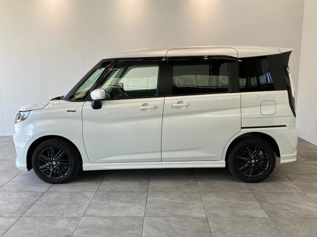 ソリオハイブリッドＳＺ　９型フルセグナビ　バックカメラ　ドラレコ衝突被害軽減ブレーキ　コーナーセンサー　フルセグナビ　ＤＶＤ　Ｂｌｕｅｔｏｏｔｈ　ＵＳＢ　バックカメラ　前後ドラレコ　両側電動スライドドア　シートヒーター　レーダークルーズコントロール　ハイブリッド（滋賀県）の中古車