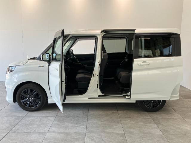 ソリオハイブリッドＳＺ　９型フルセグナビ　バックカメラ　ドラレコ衝突被害軽減ブレーキ　コーナーセンサー　フルセグナビ　ＤＶＤ　Ｂｌｕｅｔｏｏｔｈ　ＵＳＢ　バックカメラ　前後ドラレコ　両側電動スライドドア　シートヒーター　レーダークルーズコントロール　ハイブリッド（滋賀県）の中古車