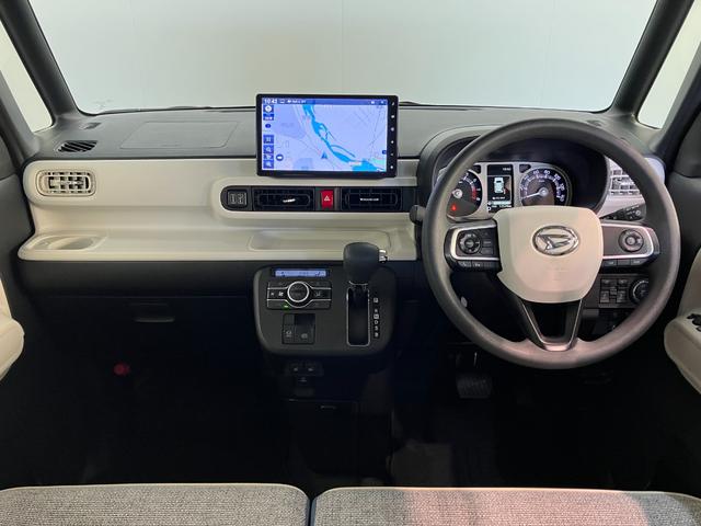 ムーヴキャンバスストライプスＧターボ　１０型ナビ　バックカメラ　前後ドラレコ衝突被害軽減ブレーキ　１０型フルセグナビ　ＤＶＤ　Ｂｌｕｅｔｏｏｔｈ　ＵＳＢ　バックカメラ　前後ドラレコ　両側電動スライドドア　ＬＥＤ　オートライト　前席シートヒーター　レーダークルーズコントロール（滋賀県）の中古車