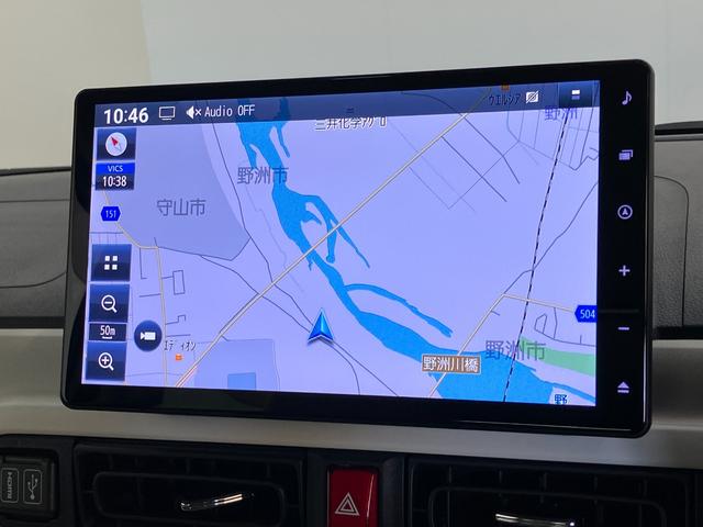 ムーヴキャンバスストライプスＧターボ　１０型ナビ　バックカメラ　前後ドラレコ衝突被害軽減ブレーキ　１０型フルセグナビ　ＤＶＤ　Ｂｌｕｅｔｏｏｔｈ　ＵＳＢ　バックカメラ　前後ドラレコ　両側電動スライドドア　ＬＥＤ　オートライト　前席シートヒーター　レーダークルーズコントロール（滋賀県）の中古車