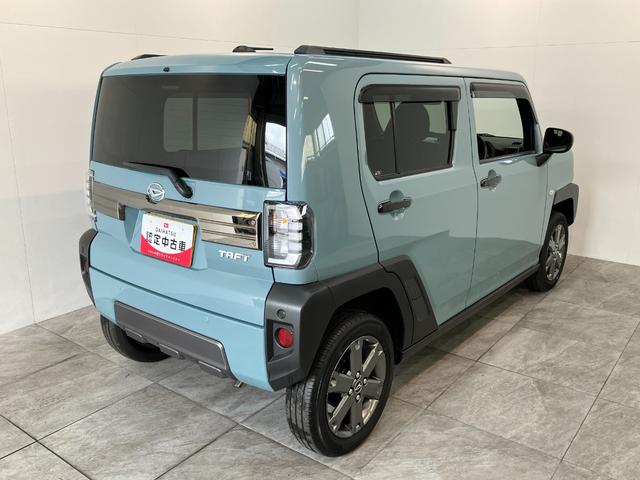 タフトＧダーククロムベンチャー　フルセグナビ　ドラレコ　Ｐカメラ衝突被害軽減ブレーキ　コーナーセンサー　フルセグナビ　ＤＶＤ再生　Ｂｌｕｅｔｏｏｔｈ　ＵＳＢ　パノラマカメラ　ドラレコ　ＥＴＣ　シートヒーター　電動パーキング　ＬＥＤ　オートライト　オートエアコン（滋賀県）の中古車