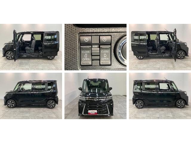 タントカスタムＸ　フルセグナビ　バックカメラ　前後ドラレコ衝突被害軽減ブレーキ　コーナーセンサー　フルセグナビ　Ｂｌｕｅｔｏｏｔｈ　ＤＶＤ再生　ＵＳＢ　バックカメラ　前後ドラレコ　両側電動スライドドア　前席シートヒーター　ＬＥＤ　オートライト　スマートキー（滋賀県）の中古車