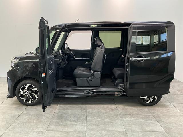 タントカスタムＸ　フルセグナビ　バックカメラ　前後ドラレコ衝突被害軽減ブレーキ　コーナーセンサー　フルセグナビ　Ｂｌｕｅｔｏｏｔｈ　ＤＶＤ再生　ＵＳＢ　バックカメラ　前後ドラレコ　両側電動スライドドア　前席シートヒーター　ＬＥＤ　オートライト　スマートキー（滋賀県）の中古車