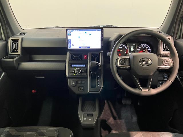 タフトＧダーククロムベンチャー　１０型ナビ　届出済未使用車衝突被害軽減ブレーキ　コーナーセンサー　１０型フルセグナビ　ＤＶＤ再生　Ｂｌｕｅｔｏｏｔｈ　ＵＳＢ　パノラマカメラ　前後ドラレコ　前席シートヒーター　ＬＥＤ　オートライト　レーダークルーズコントロール（滋賀県）の中古車