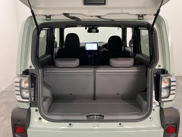 タフトＧダーククロムベンチャー　１０型ナビ　届出済未使用車衝突被害軽減ブレーキ　コーナーセンサー　１０型フルセグナビ　ＤＶＤ再生　Ｂｌｕｅｔｏｏｔｈ　ＵＳＢ　パノラマカメラ　前後ドラレコ　前席シートヒーター　ＬＥＤ　オートライト　レーダークルーズコントロール（滋賀県）の中古車