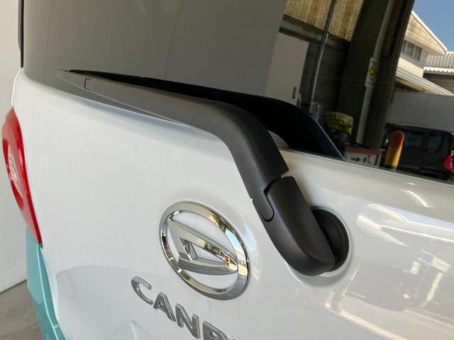 ムーヴキャンバスストライプスＧ　１０型ナビ　前後ドラレコ　届出済未使用車衝突被害軽減ブレーキ　コーナーセンサー　フルセグナビ　ＤＶＤ再生　Ｂｌｕｅｔｏｏｔｈ　ＵＳＢ　バックカメラ　前後ドラレコ　両側電動スライドドア　ＬＥＤ　オートライト　オートエアコン　前席シートヒーター（滋賀県）の中古車