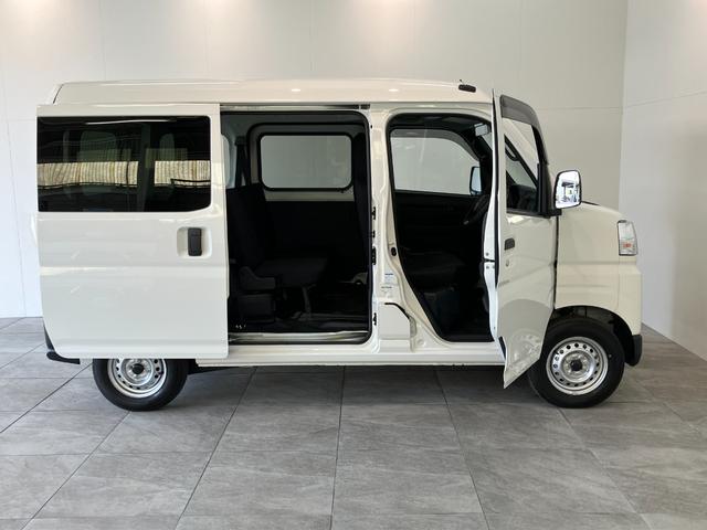 ハイゼットカーゴＤＸ　４ＷＤ　ＣＶＴ車　ドラレコ　キーレス　コーナーセンサー衝突被害軽減ブレーキ　スマアシ　パートタイム４ＷＤ　コーナーセンサー　前席パワーウインドウ　ＡＭ／ＦＭステレオ　ドラレコ　両側スライドドア　オートライト　マニュアルレベリング（滋賀県）の中古車