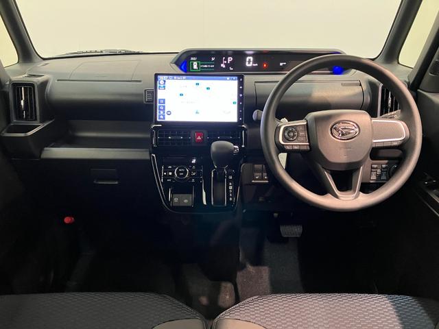 タントカスタムX 10型ナビ Bカメラ ドラレコ 届出済未使用車衝突被害軽減ブレーキ コーナーセンサー 10インチフルセグナビ Bluetooth DVD再生 USB バックカメラ 前後ドラレコ 両側電動スライドドア 前席シートヒーター LED オートエアコン(滋賀県)の中古車