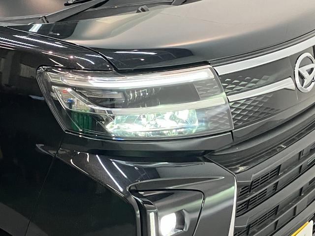 タントカスタムX 10型ナビ Bカメラ ドラレコ 届出済未使用車衝突被害軽減ブレーキ コーナーセンサー 10インチフルセグナビ Bluetooth DVD再生 USB バックカメラ 前後ドラレコ 両側電動スライドドア 前席シートヒーター LED オートエアコン(滋賀県)の中古車