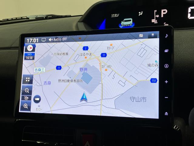 タントカスタムX 10型ナビ Bカメラ ドラレコ 届出済未使用車衝突被害軽減ブレーキ コーナーセンサー 10インチフルセグナビ Bluetooth DVD再生 USB バックカメラ 前後ドラレコ 両側電動スライドドア 前席シートヒーター LED オートエアコン(滋賀県)の中古車