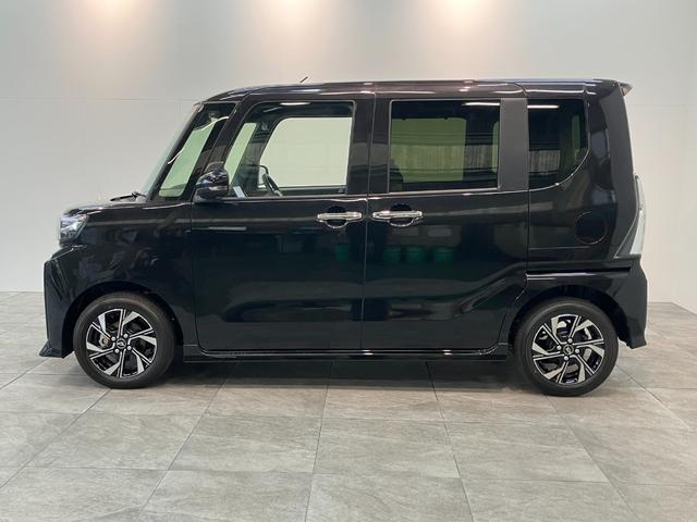 タントカスタムX 10型ナビ Bカメラ ドラレコ 届出済未使用車衝突被害軽減ブレーキ コーナーセンサー 10インチフルセグナビ Bluetooth DVD再生 USB バックカメラ 前後ドラレコ 両側電動スライドドア 前席シートヒーター LED オートエアコン(滋賀県)の中古車