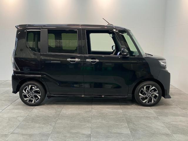 タントカスタムX 10型ナビ Bカメラ ドラレコ 届出済未使用車衝突被害軽減ブレーキ コーナーセンサー 10インチフルセグナビ Bluetooth DVD再生 USB バックカメラ 前後ドラレコ 両側電動スライドドア 前席シートヒーター LED オートエアコン(滋賀県)の中古車