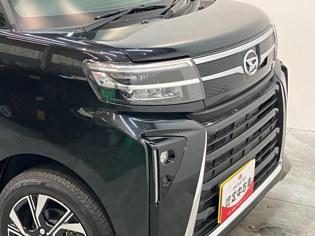 タントカスタムX 10型ナビ Bカメラ ドラレコ 届出済未使用車衝突被害軽減ブレーキ コーナーセンサー 10インチフルセグナビ Bluetooth DVD再生 USB バックカメラ 前後ドラレコ 両側電動スライドドア 前席シートヒーター LED オートエアコン(滋賀県)の中古車