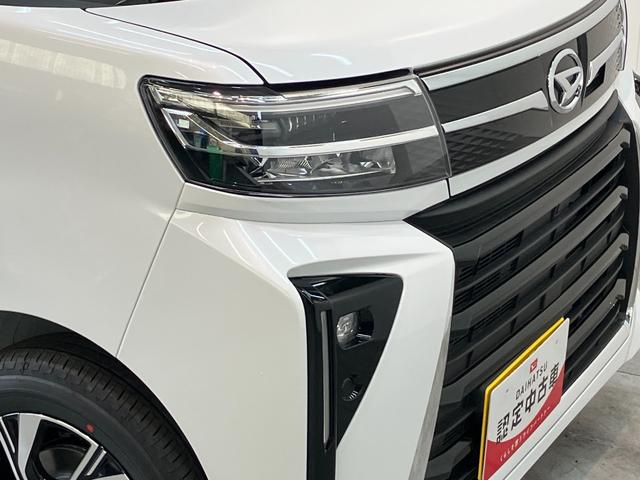 タントカスタムXリミテッド レーダークルコン 届出済未使用車衝突被害軽減ブレーキ コーナーセンサー バックカメラ(ナビ装着時用) 両側電動スライドドア 前席シートヒーター 電動パーキングブレーキ LED オートライト オートエアコン クルーズコントロール(滋賀県)の中古車